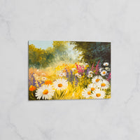 Champ de Fleurs Printanier – Tableau mural décoratif Nature