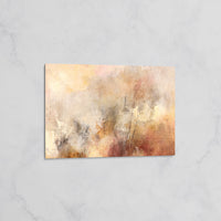 Abstrait Beige et Brun – Tableau mural décoratif Moderne