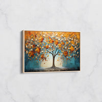 Tableau Arbre Automnal Contemporain