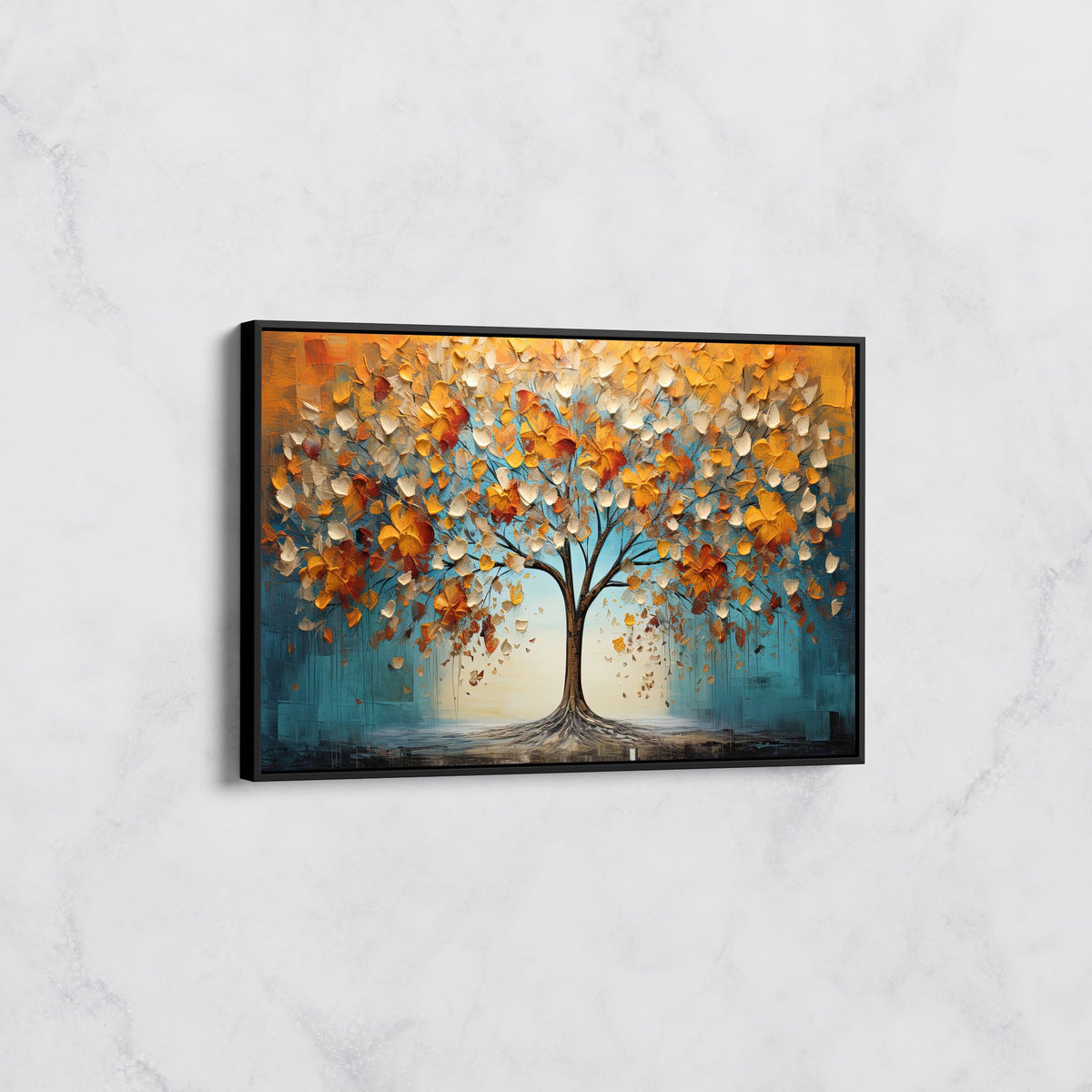 Tableau Arbre Automnal Contemporain