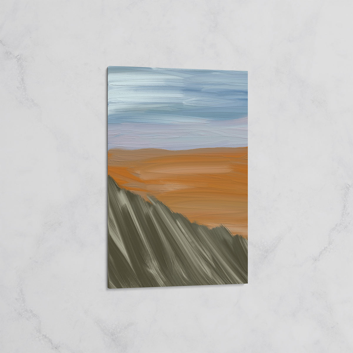 Tableau Paysage Abstrait Horizon – Décoration Murale Moderne