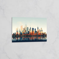 Tableau Skyline Moderne – Déco Murale Urbaine et Contemporaine