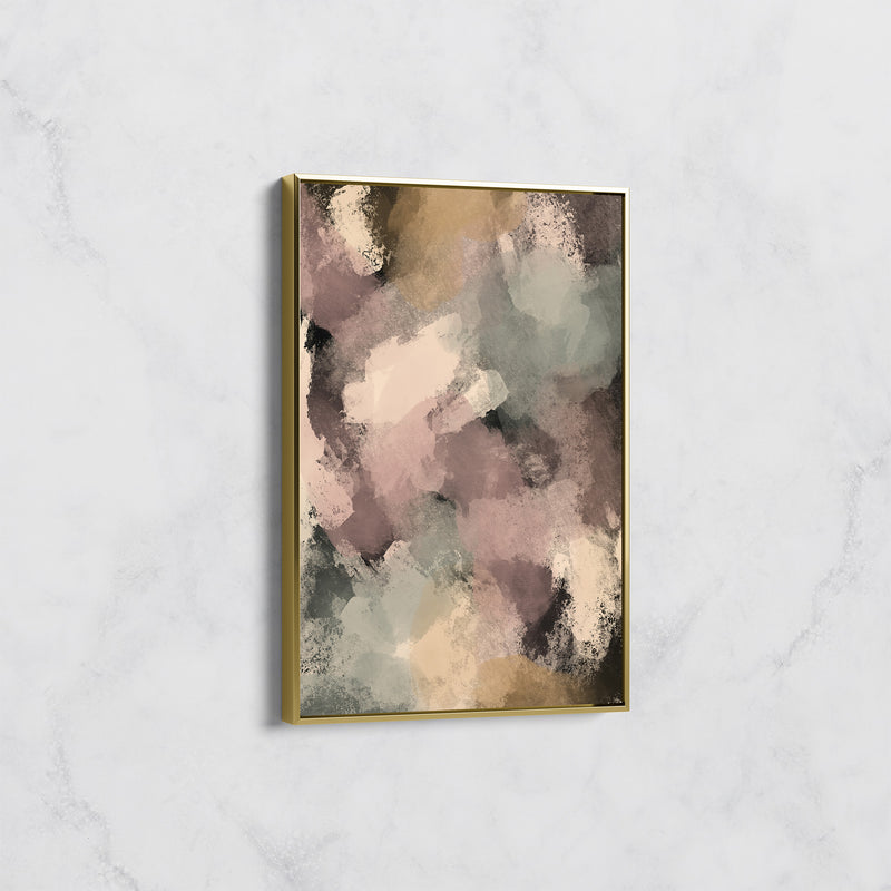 Tableau Abstrait Nuances Douces – Déco Murale Moderne